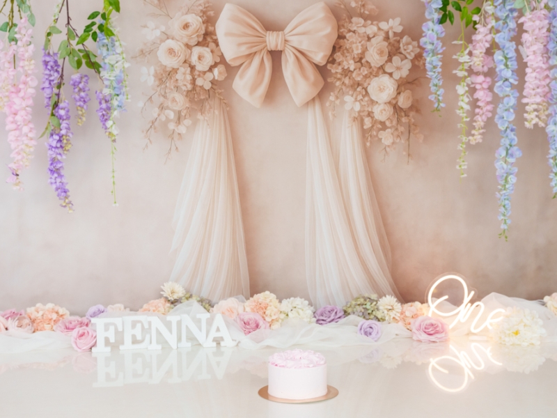 604, Barok bloemen pastel