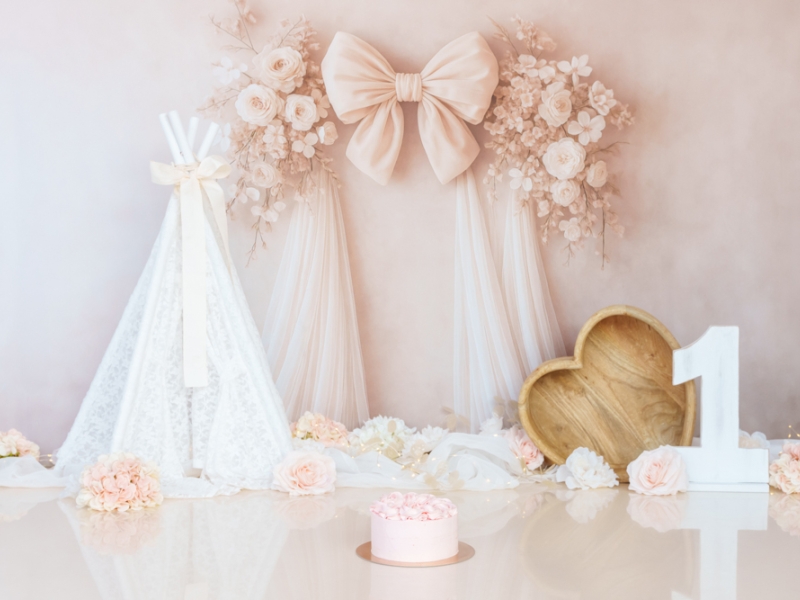 617. Barok bloemen met tipi