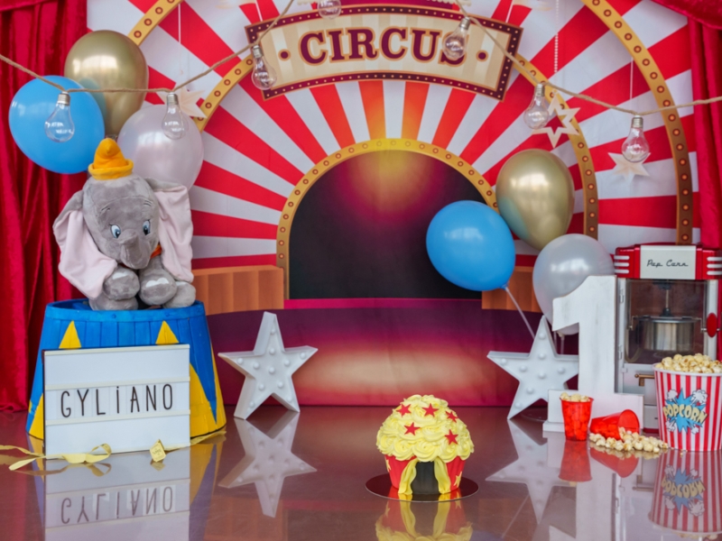 621. Dombo in het circus