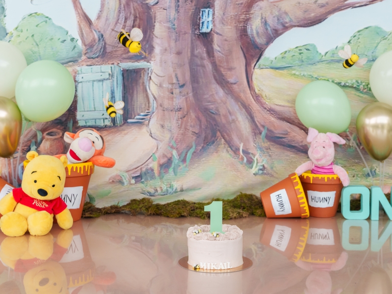 534. Pooh en zijn vriendjes in het bos